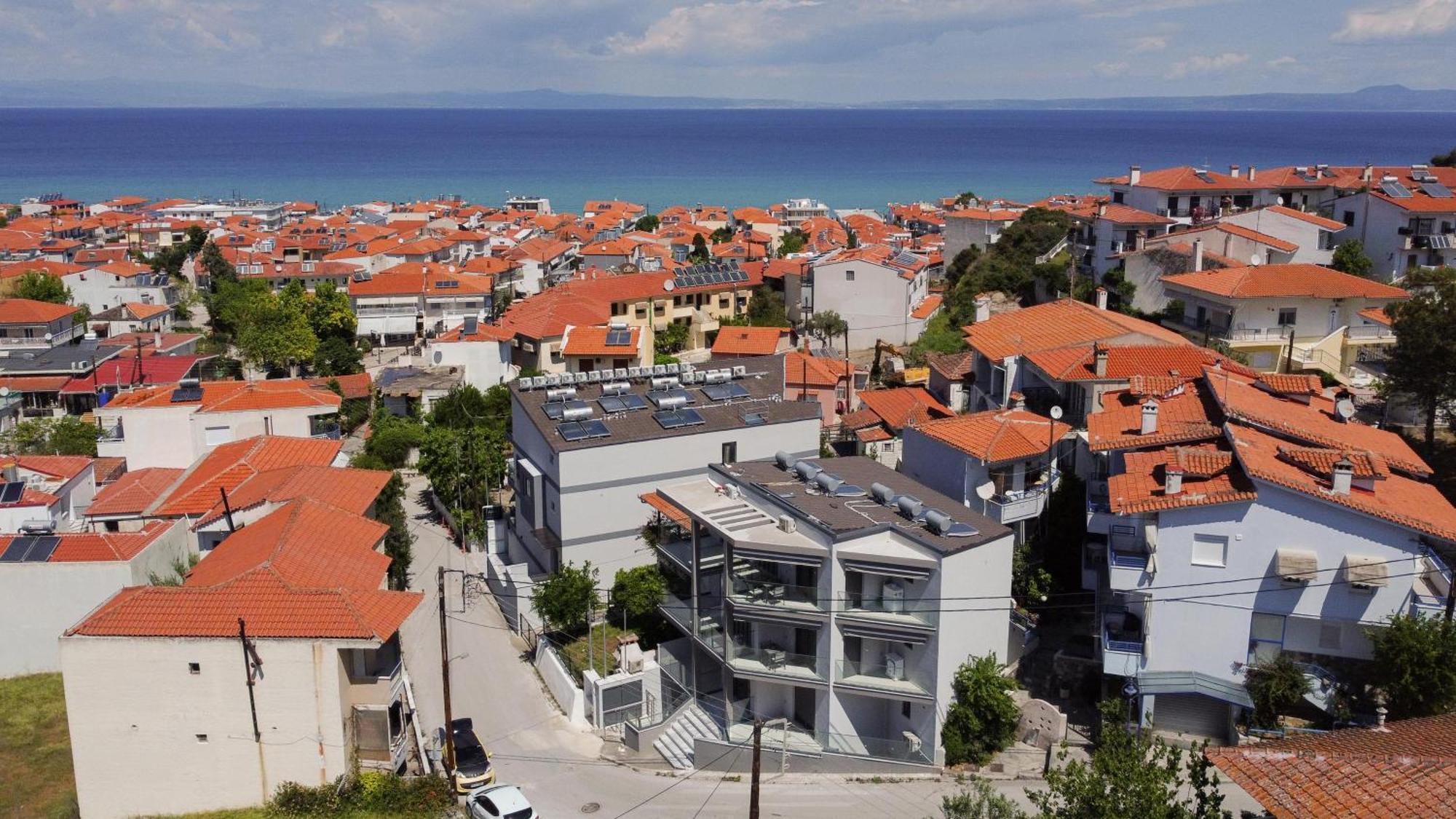 Avgerinos Apartments Polychrono Exterior foto